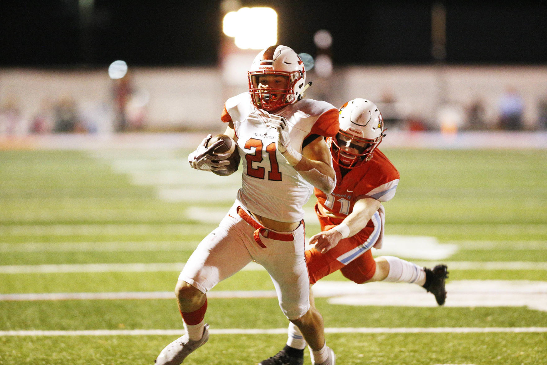 Bishop Kelley 27, Collinsville 0